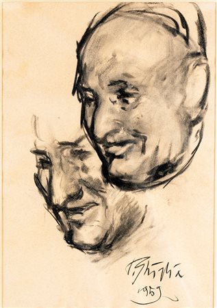 Paulo Ghiglia, Ritratto di Giovanni XXIII 1959