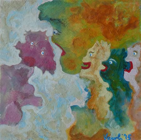 Stefano Carlo Vecoli, Phantasmagoria: Signora e barboncino fucsia, 2015