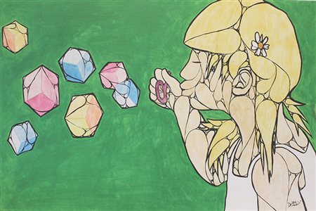 Domsi, Bimba che soffia bolle, 2021