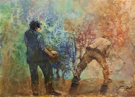 Arturo Bosetti, Lavoro contadino, 2016