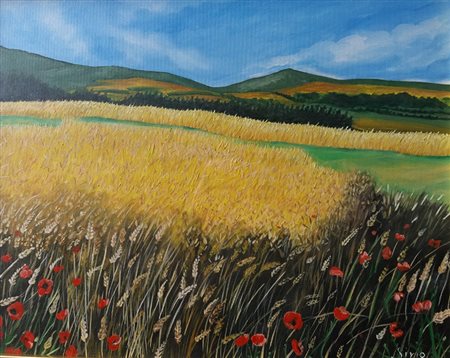 Elivira Sirio, Campo di grano, 2021