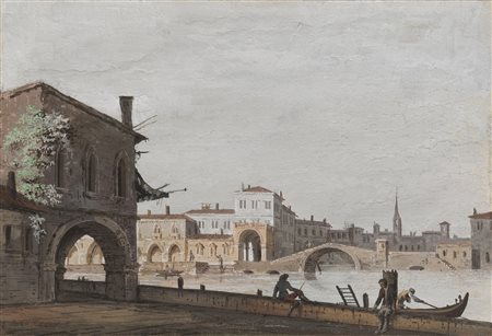 BISON GIUSEPPE BERNARDINO (1762 - 1844) - Veduta di Venezia.