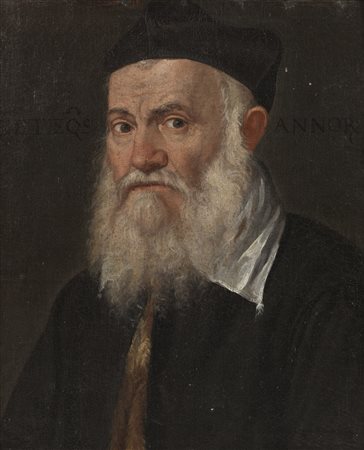 ARTISTA VENETO DEL XVI SECOLO  - Ritratto d'uomo. .