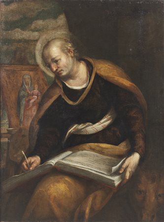 ARTISTA VENETO DEL XVI SECOLO  - San Luca.