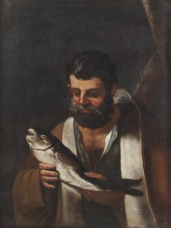 ARTISTA NAPOLETANO DEL XVII SECOLO  - Sant'Andrea.