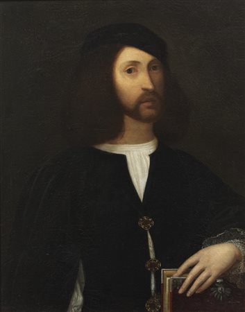  ARTISTA DEL XVII SECOLO - Ritratto d'uomo.