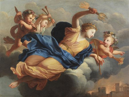  ARTISTA DEL XVII SECOLO - Allegoria del Cattivo Governo.