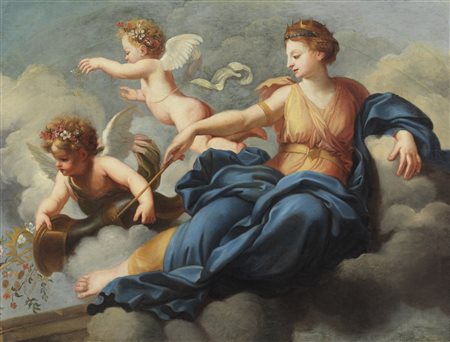  ARTISTA DEL XVII SECOLO - Allegoria del Buon Governo.