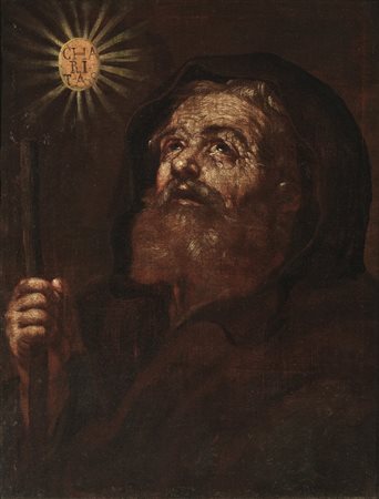 ARTISTA DEL XVII SECOLO  - San Francesco da Paola.