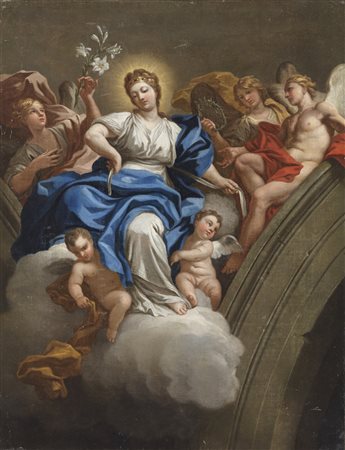 ARTISTA VENETO DEL XVIII SECOLO  - Sibilla Eritrea.