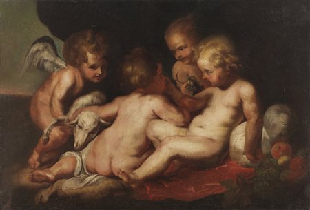 ARTISTA VENETO DEL XVIII SECOLO  - Putti.