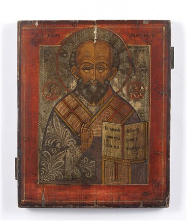 ICONA RUSSA DEL XIX SECOLO  - San Nicola. .