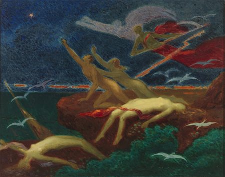 COURCHÉ FÉLIX (1863 - 1947) - Fosforescenze.