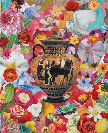 FELIPE CARDENA Balaguer (Spagna) 1979 Il viaggio di Ulisse, 2011 collage su...