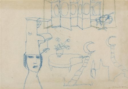 MINO MACCARI Siena 24/11/1898 - Roma 17/06/1989 Concertino, (anni '60)...