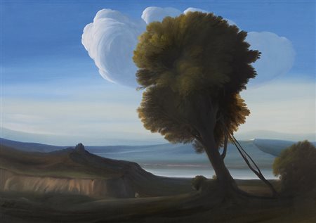 UBALDO BARTOLINI Montappone (Ap) 18/02/1944 Sera d'autunno, 2005 olio su tela...