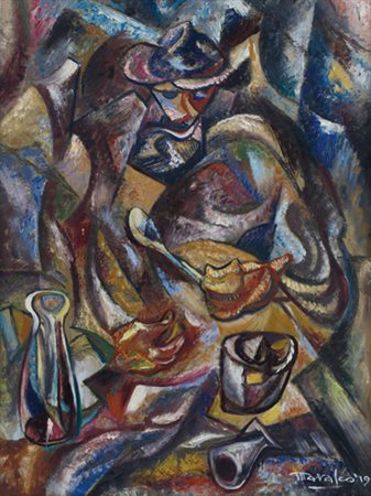 ANTONIO MARASCO Nicastro (Cz) 11/05/1896 - Firenze 09/04/1975 Bevitore, 1919...