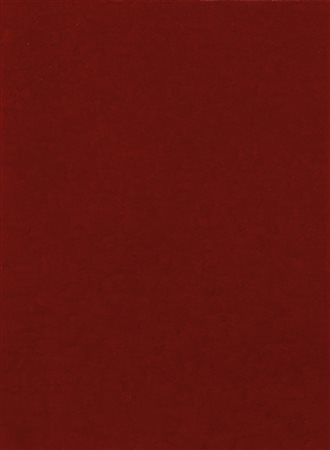 ALFONSO FRATTEGGIANI BIANCHI 1952 Rosso 23182, 2008 pigmento su pietra serena...