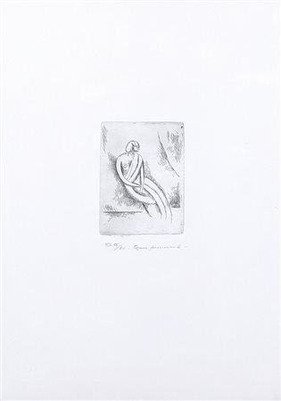 CARLO CARRA’ Quargnento (Al) 11/02/1881 - Milano 13/04/1966 Figura femminile...