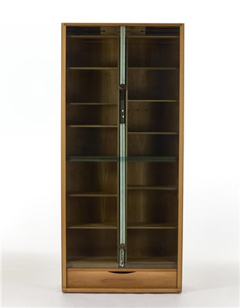 Carlo Scarpa Libreria modello "Zibaldone". Produzione Bernini, Italia, 1974. Leg