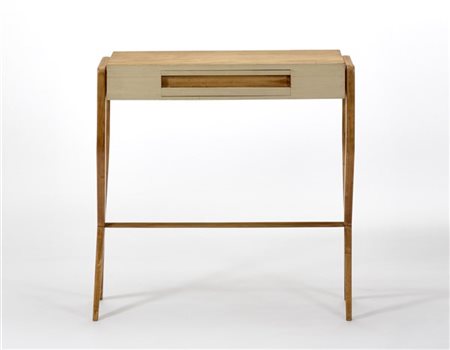 Gio Ponti Consolle con montanti a forcella a X uniti da una traversa orizzontale