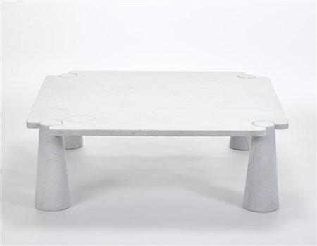 Angelo Mangiarotti Tavolo da salotto della serie "Eros". Produzione Skipper, Ita