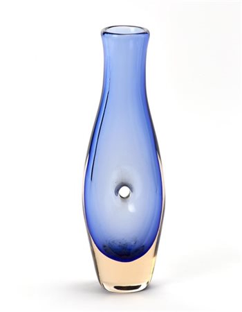 Fulvio Bianconi Vaso della serie "Forati" o "Buchi". Venini, Murano, 1951ca. For