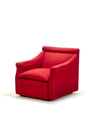 Luigi Caccia Dominioni Poltrona modello "P16 San Siro". Produzione Azucena, Mila