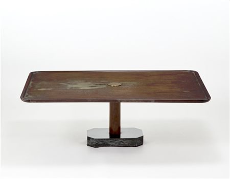 Corrado Corradi Dell'Acqua Tavolo da salotto. Produzione Azucena, Milano, anni '