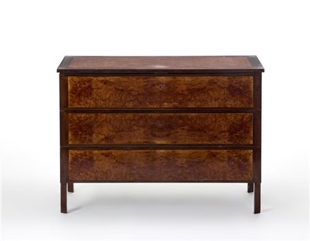 Gigi Gho (Attribuito)
Cassettiera a tre cassetti con gambe a sezione triangolare