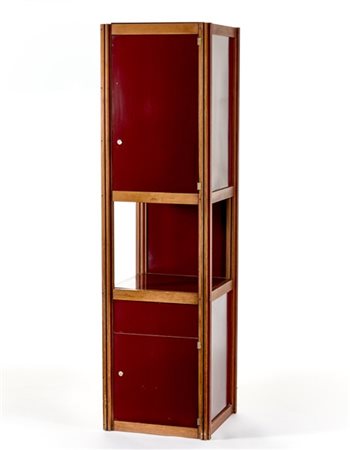 Antonio Monestiroli Mobile modulare a una campata. Milano, anni '60/'70. Legno i