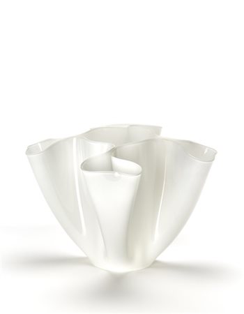 Pietro Chiesa Vaso modello "Cartoccio". Produzione Fontana Arte, Milano, anni '8