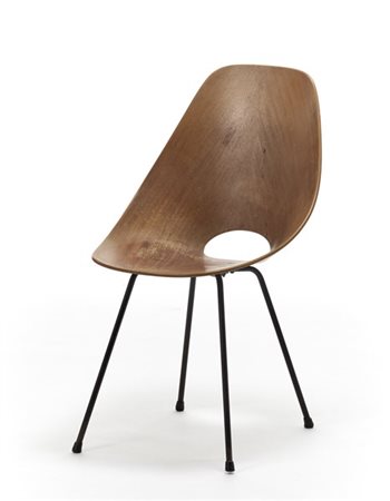 Vittorio Nobili Sedia modello "Medea". Produzione Fratelli Tagliabue, Italia, 19