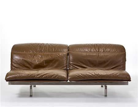 Giovanni Offredi Divano modello "Wave". Produzione Saporiti, Italia, 1970. Acc