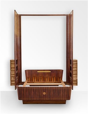 Paolo Buffa (1903-1970) e Cassi Ramelli (1905-1980) Letto matrimoniale integrato