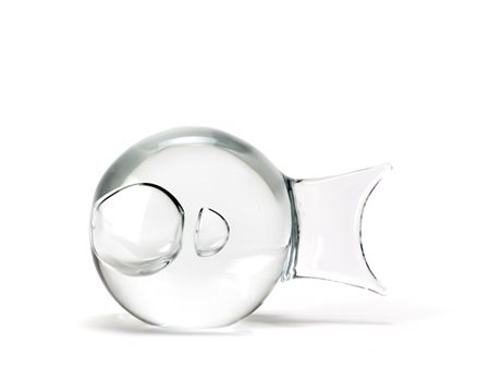 Antonio Da Ros "Pesce"
Scultura in vetro sommerso e bolle. Esecuzione Cenedese,