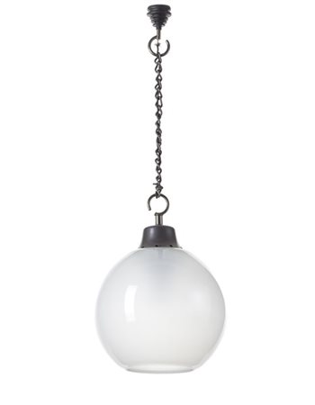 Luigi Caccia Dominioni Lampada a sospensione modello "LS10 Boccia". Produzione A