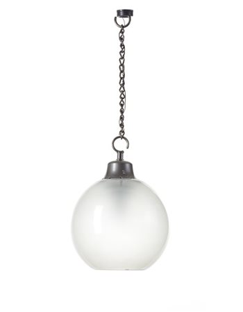 Luigi Caccia Dominioni Lampada a sospensione modello "LS10 Boccia". Produzione A