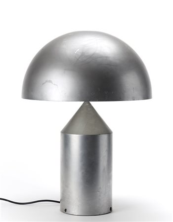 Vico Magistretti Lampada da tavolo modello "Atollo". Produzione O-Luce, Milano,