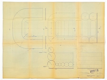 Jonathan De Pas (1932-1991), Donato D'Urbino (1935), Paolo Lomazzi (1936) Elioco