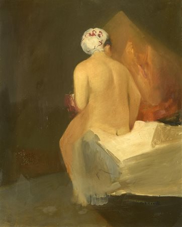 Alessandro Kokocinski (1948 - 2017) NUDO FEMMINILE. (DA LA BAGNANTE DI...