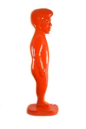 Plumcake (1983) FIGURA vetroresina, cm 169x49x27 sotto la base: firma e data...