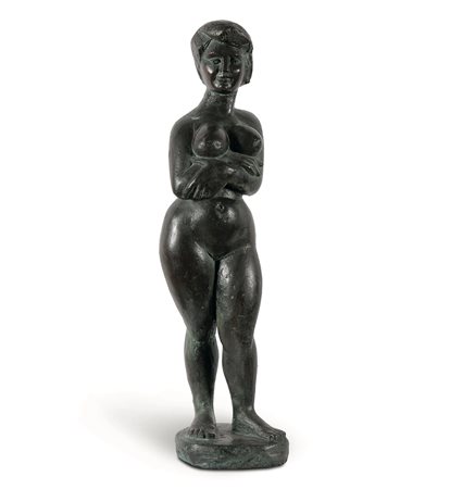 Marino Mazzacurati Senza titolo firmata sulla base bronzo cm 62 Collezione...