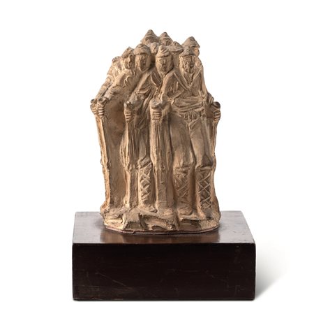 Arturo Martini I briganti, 1927-1928 ca terracotta a tutto tondo da stampo cm...