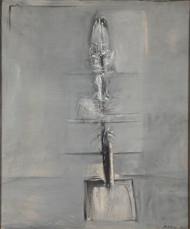 Valerio Adami Senza titolo, 1958-1961 olio su tela cm 60x50 firmato e datato...