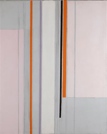 Toti Antonio Scialoja Senza titolo, 1971 tecnica mista su tela di canapa cm...