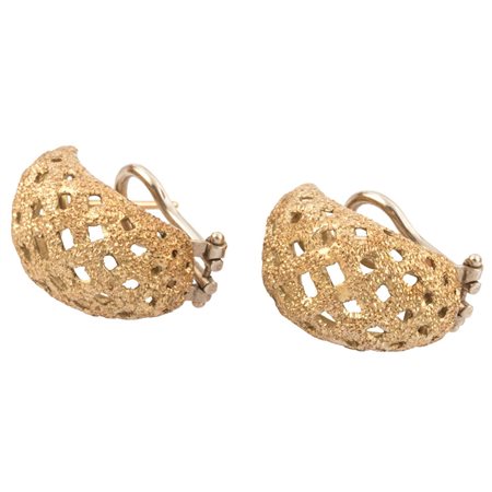 ORECCHINI in oro giallo 18 KT