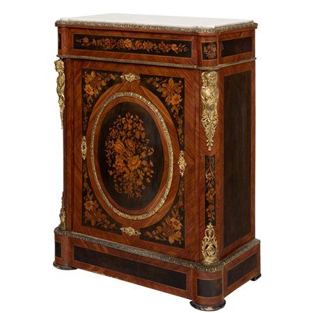 PICCOLA CREDENZA in legno di palissandro