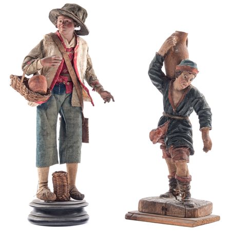 DUE PERSONAGGI DA PRESEPE