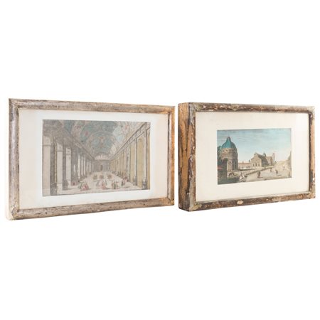 MAESTRO INCISORE EUROPEO DEL XIX SECOLO, Vedute